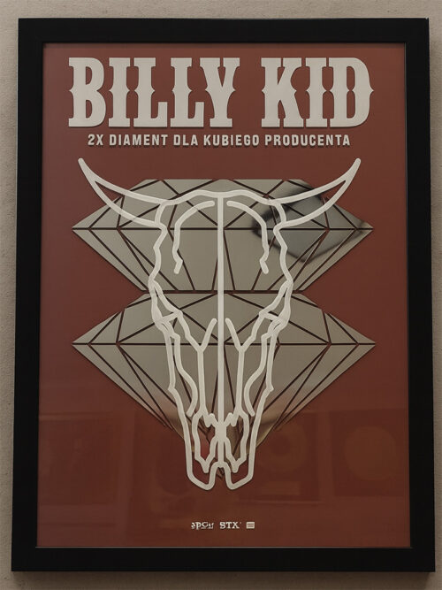 2x Diamond Record – Billy Kid – Golden Records Poland