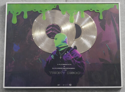 2x Platinum Record – Tricky Disco – Golden Records Poland