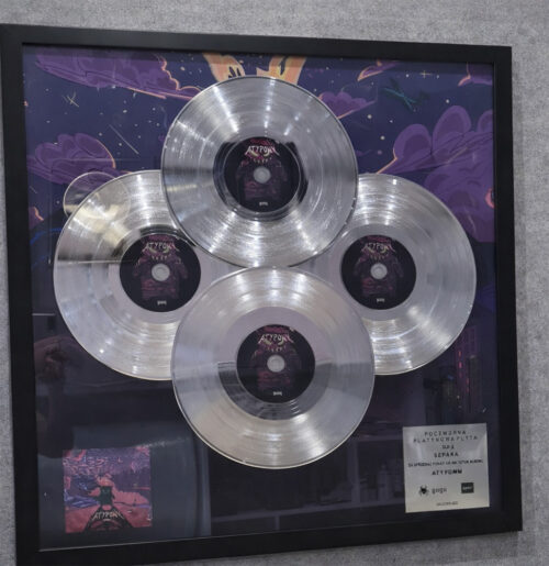 4x Platinum Record – Szpak – Atypomm – Golden Records Poland