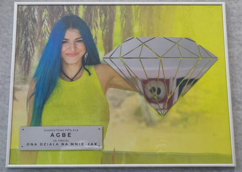 Diamond Record – Agbe – Ona Dziala na Mnie Jak – Golden Records Poland