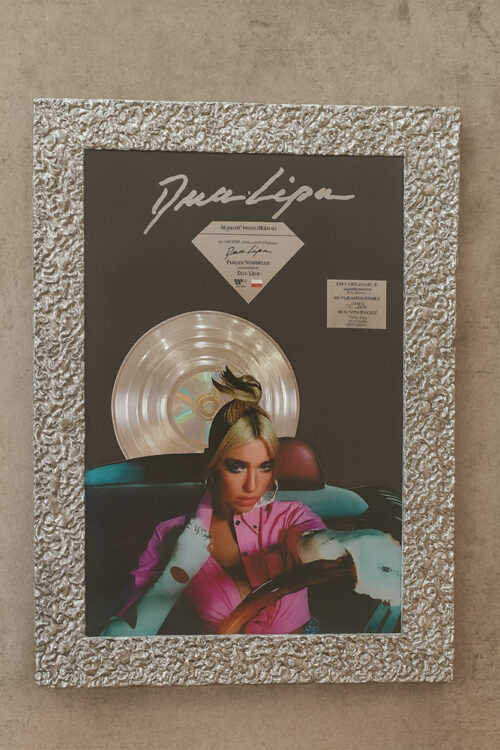 Diamond Record – Dua Lipa – Future Nostalgia – Golden Records Poland