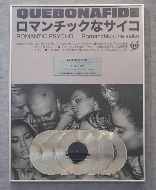 Diamond Record – Quebonafide – Romantic Psycho – Golden Records Poland