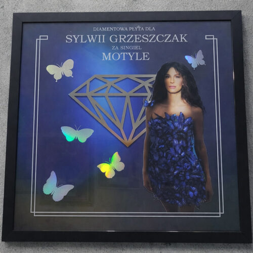 Diamond Record – Sylwia Grzeszczak – Motyle – Golden Records Poland