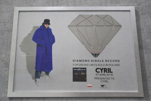Diamond Single Record – Cyril – Stumblin In – Golden Records Poland
