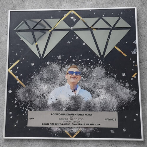 Double Diamond Record – Dawid Narozny – Ona Dziala na Mnie Jak – Golden Records Poland