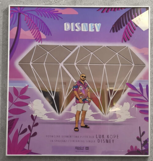 Double Diamond Record – Disney – Golden Records Poland