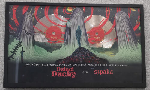 Double Platinum Record – Szpak – Dzieci Duchy – Golden Records Poland