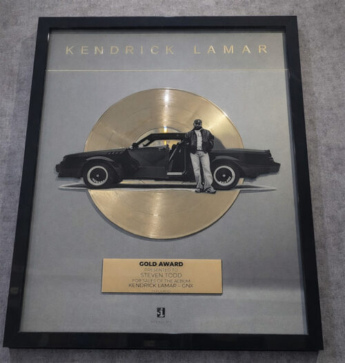 Gold Award – Kendrick Lamar – GNX – Golden Records Poland