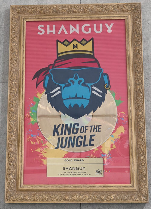 Gold Award – Shanguy – King of the Jungle – Golden Records Poland