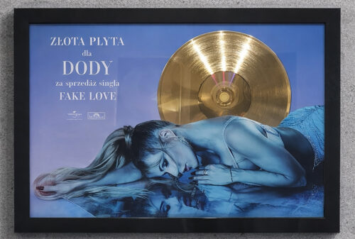 Gold Record – Doda – Fake Love – Golden Records Poland