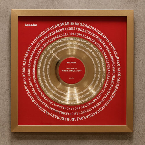 Gold Record – Kora – Golden Records Poland