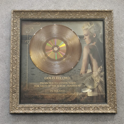 Gold Record – Pink – Funhouse – Golden Records Poland