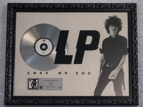 Platinum Award – LP – Lost on You – Golden Records Poland