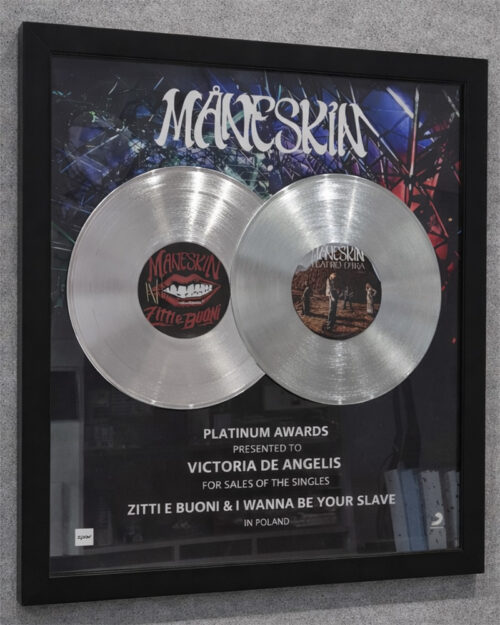 Platinum Awards – Maneskin – Zitti e Buoni and I Wanna Be Your Slave – Golden Records Poland