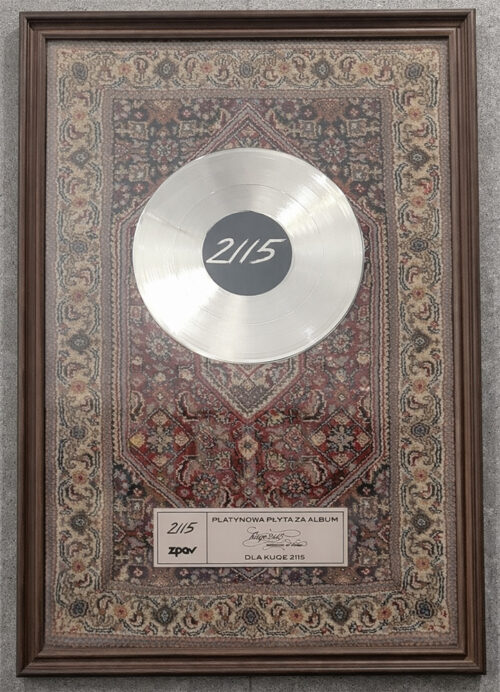 Platinum Record – 2115 – Golden Records Poland