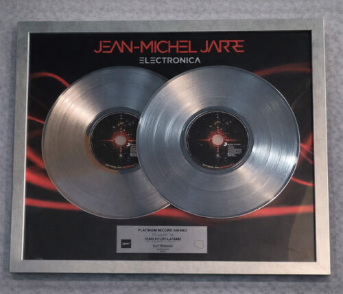 Platinum Record Award – Jean-Michel Jarre – Electronica – Golden Records Poland