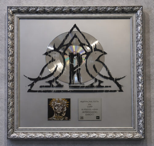 Platinum Record – Cleo – Rownonoc Rarog – Golden Records Poland