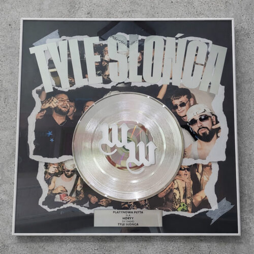 Platinum Record – Tyle Slonca – Golden Records Poland