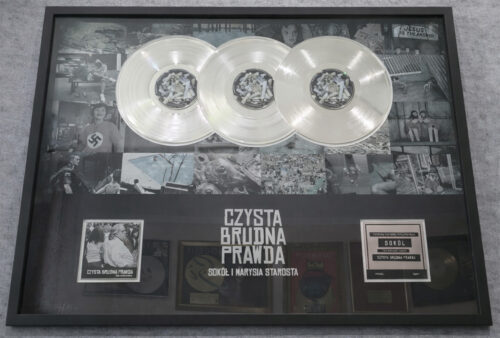 Triple Platinum Record – Sokol i Marysia Starosta – Czysta Brudna Prawda – Golden Records Poland